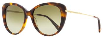 Longchamp | Longchamp Women's Butterfly Sunglasses LO674S 214 Havana/Gold 56mm商品图片,3.4折