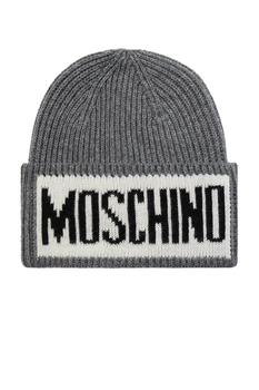 推荐Moschino Logo Detailed Knit Beanie商品