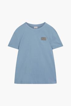 推荐Appliquéd cotton-jersey T-shirt商品