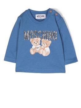 Moschino | Moschino T-shirt With Teddy Bear Print商品图片,6.7折
