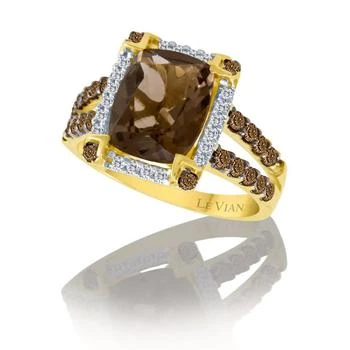 推荐Ladies Grand Sample Sale Ring in 14K Honey Gold商品