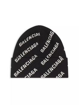 Balenciaga | Mini Allover Logo Beanie商品图片,