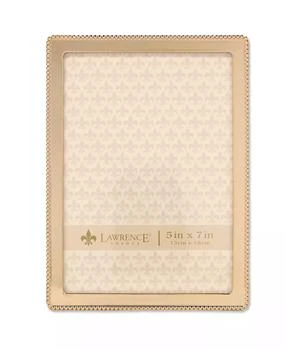 Lawrence Frames | Gold Metal Picture Frame - Classic Bead - 5" x 7",商家Macy's,价格¥180