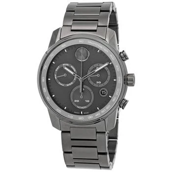 Movado | Bold Verso Chronograph Quartz Gunmetal Dial Men's Watch 3600867 6.9折, 满$75减$5, 满减