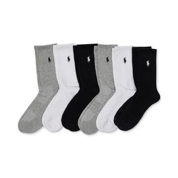 Ralph Lauren | Women's 6-Pk. Cushion Crew Socks,商家Macy's,价格¥198