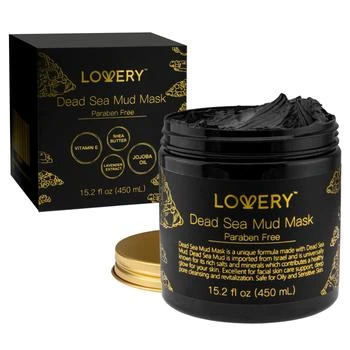 Lovery | Lovery Dead Sea Mud Mask with Lavender Extract, Shea Butter, Jojoba Oil & Vitamin E,商家Premium Outlets,价格¥262