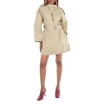 Burberry | 女士 系带风衣迷你连衣裙,商家Jomashop,价格¥2072
