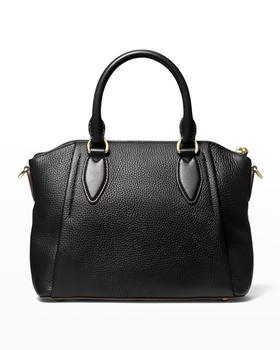 推荐Sienna Leather Top-Handle Satchel Bag商品