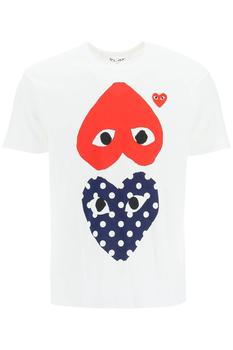 Comme des Garcons | HEART PRINT T-SHIRT商品图片,额外8.5折, 额外八五折