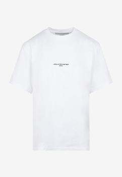 推荐'Stella McCartney 2001' Logo Cotton T-shirt商品