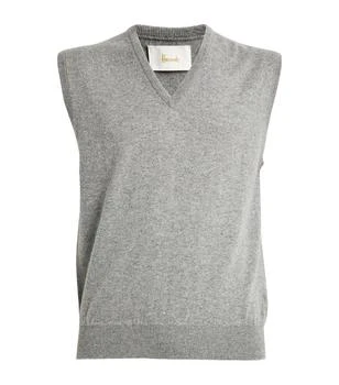 Harrods | Cashmere V-Neck Sweater Vest 