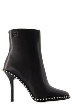 Alexander Wang | Alexander Wang Stud Embellished Round Toe Boots商品图片,7.6折