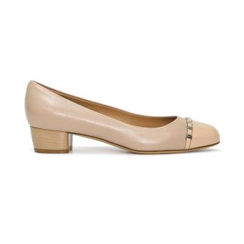 推荐SALVATORE FERRAGAMO 女士浅粉色高跟鞋 0593793商品