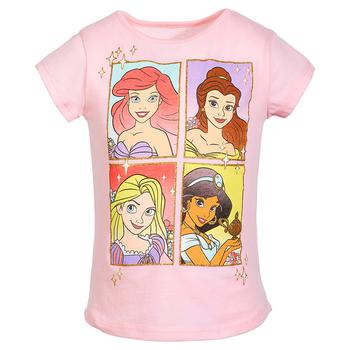 商品Disney | Little Girls Disney Princess Short Sleeve Tee,商家Macy's,价格¥58图片