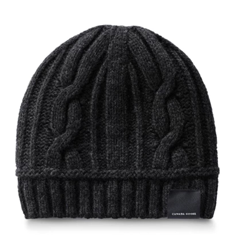 推荐Canada Goose 加拿大鹅 女士黑色针织帽 5261L-BLACK商品
