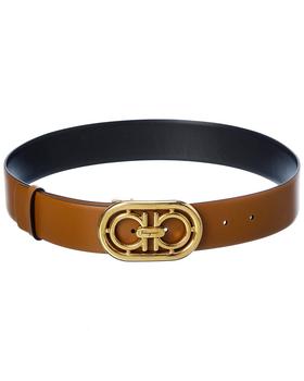 更多菲拉格慕皮带, Salvatore Ferragamo | Salvatore Ferragamo Gancini Reversible & Adjustable Leather Belt商品图片 5.7折