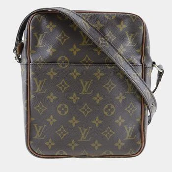 [二手商品] Louis Vuitton | Louis Vuitton Brown Canvas Monogram Danube Crossbody Bag 