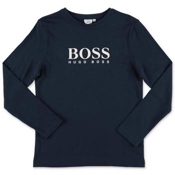 Hugo Boss | Нugо Воss Kids Logo Printed Long Sleeve T-Shirt商品图片,8.8折起