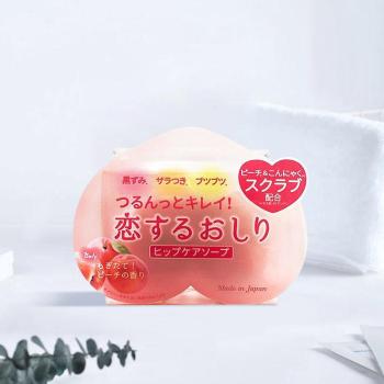 商品PELICAN沛丽康 臀部清洁角质香皂 蜜桃味 80g 蜜桃味图片