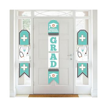 商品Medical School Grad - Vertical Paper Door Banners - Wall Kit - Indoor Door Decor图片
