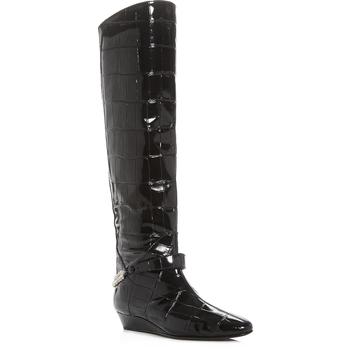 推荐Giuseppe Zanotti Womens Leather Pull On Over-The-Knee Boots商品