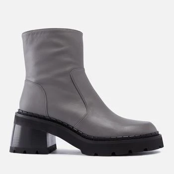 by FAR | BY FAR Norris Leather Heeled Ankle Boots 4.0折