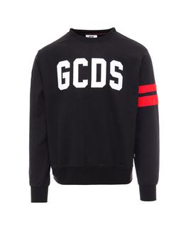 推荐GCDS Logo Embroidered Crewneck Sweatshirt商品