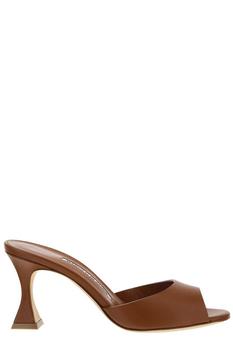 Manolo Blahnik长筒靴, Manolo Blahnik | Manolo Blahnik Slip-On Open-Toe Sandals商品图片 7.6折