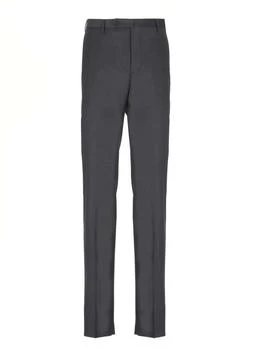 Incotex Ivory | Incotex Virgin Wool Pants,商家Cettire,价格¥3016