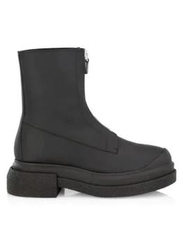 Stuart Weitzman | Charli Zip Sport Leather Boots商品图片 4.2折×额外8折, 额外八折