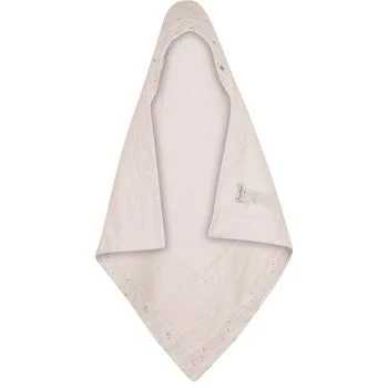 Tartine et Chocolat | Hooded towel in white,商家BAMBINIFASHION,价格¥578