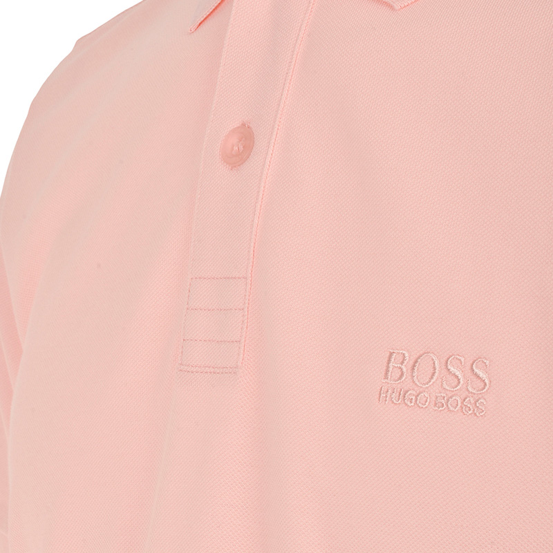 时尚雨果波士男装, Hugo Boss | Hugo Boss 雨果博斯 男士纯色纯棉刺绣BOSS胸标时尚休闲短袖POLO衫 PIRO-8569-632商品图片 独家减免邮费