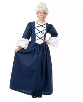 BuySeasons | Big Girl's Martha Washington Child Costume,商家Macy's,价格¥516