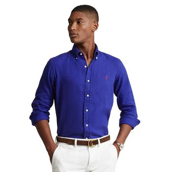 商品Ralph Lauren | Men's Classic-Fit Linen Shirt,商家Macy's,价格¥700图片