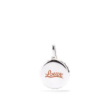 商品Loewe | 包税【预售7天发货】 LOEWE罗意威 23秋冬 女士 吊坠 LOEWE bottle cap pendant in sterling silver and enamel J621232X01-9330,商家TLS PARIS,价格¥3943图片