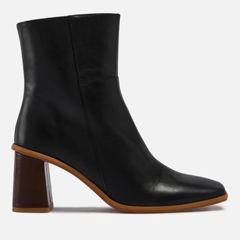 推荐ALOHAS West Leather Heeled Ankle Boots商品
