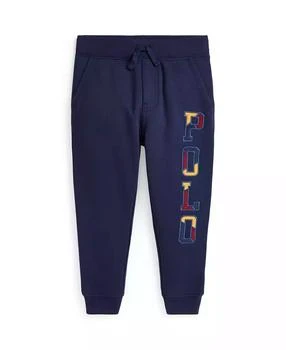 Ralph Lauren | Toddler and Little Boys Corduroy-Logo Fleece Jogger Pant,商家Macy's,价格¥296