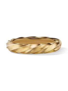 商品David Yurman | Cable Edge Band Ring In 18K Yellow Gold,商家Saks Fifth Avenue,价格¥7871图片
