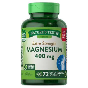 商品Nature's Truth | Magnesium 400 mg,商家Walgreens,价格¥102图片