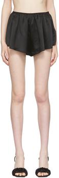 alexander wang短裤, Alexander Wang | Black Negligee Tap Shorts商品图片 3折