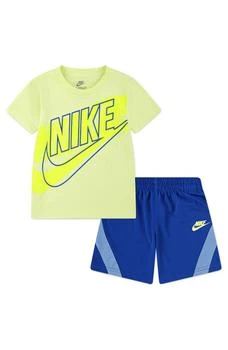 NIKE | Kids' On the Move Logo Graphic T-Shirt & Shorts Set,商家Nordstrom Rack,价格¥162