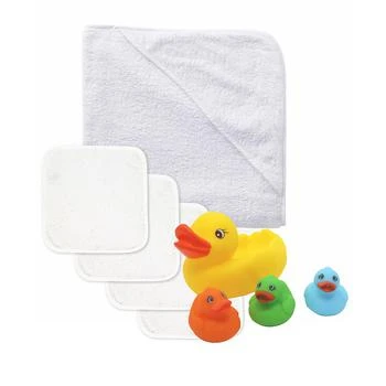 Baby Mode Signature | Baby Boys or Baby Girls Bath Towel, Washcloth, and Toys, 9 Piece Set,商家Macy's,价格¥298