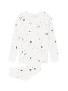 推荐Baby Girl's Snowflake 2-Piece Pajama Set商品