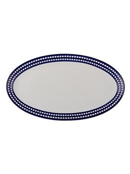 商品L'Objet | Perlee Bleu Porcelain Platter,商家Saks Fifth Avenue,价格¥4663图片