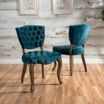 Streamdale Furniture | Streamdale KD TUFTED CHAIR (WTHR)(SET OF 2),商家Premium Outlets,价格¥3240