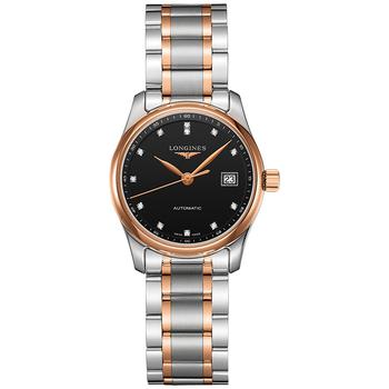 longines master, Longines | Women's Swiss Automatic The Longines Master Collection Two-Tone Stainless Steel Bracelet Watch 29mm L22575597商品图片 
