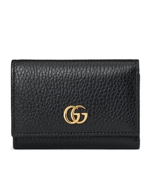 商品Leather GG Marmont Trifold Wallet,商家Harrods,价格¥3121图片