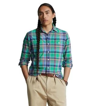 Ralph Lauren | Classic Fit Plaid Oxford Workshirt,商家Zappos,价格¥289