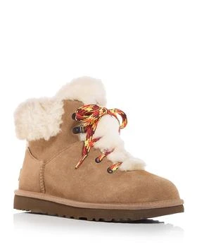 UGG | UGG® Women's Classic Mini Alpine Shearling Lined Boots,商家Bloomingdale's,价格¥635