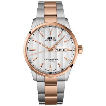 推荐Men's Swiss Automatic Multifort Chronometer Two-Tone Stainless Steel Bracelet Watch 42mm商品